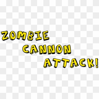 Zombie Cannon Attack, HD Png Download
