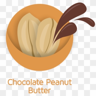 Chocolate Peanut Butter - Illustration, HD Png Download