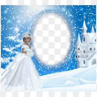 Banner Download Winter Lady Png Frame Gallery Yopriceville, Transparent Png