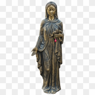 Download - Statue Of Mary Png, Transparent Png
