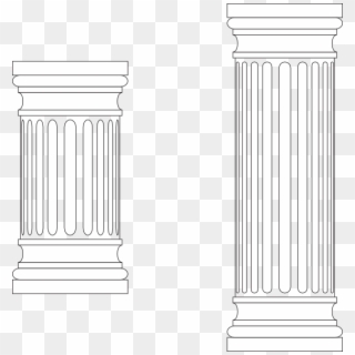 Picture Transparent Download Marble Columns Clip Art - Transparent Ancient Roman Column, HD Png Download