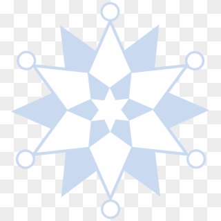Winter Snowflake Pattern - Nepal Flag Transparent Background, HD Png Download