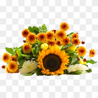 Sunflower Bouquet Png - Sunflower Bouquet Transparent Background, Png Download