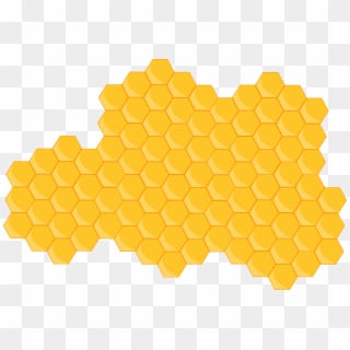 Hive, Honeycomb, Bee, Hexagon, Yellow, Sweet, Pattern - Colmeia De Abelha Desenho, HD Png Download