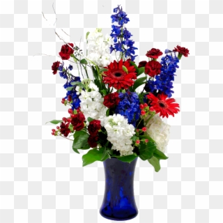 Patriotic Tribute Bouquet - Bouquet, HD Png Download
