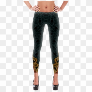 Wt-hexcomb2 Mockup Front White - Fire Leggings, HD Png Download