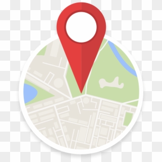 Create A Free Map - Map With A Pin, HD Png Download