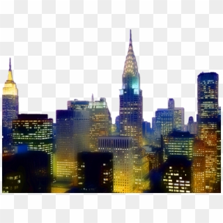 New York City Skyline, HD Png Download