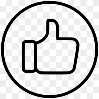 Like Thumbs Up Thumbsup Facebook Favourite Favorite - Facebook Thumbs Up White, HD Png Download