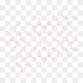 6 Hosigon Cells Making Incomplete Honeycomb - Pattern, HD Png Download