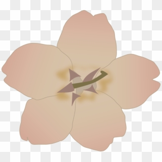 Cherry Blossom Flower Petal Computer Icons - Purple Flower Clip Art, HD Png Download