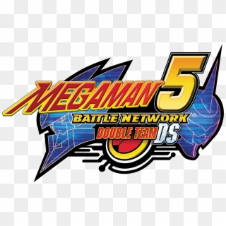 Mega Man Battle Network 5 Double Team Ds Logo - Mega Man Battle Network 5, HD Png Download