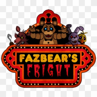 Five Nights At Freddy's Fazbear's Fright Logo By Kaizerin - Fazbear's Fright Logo, HD Png Download