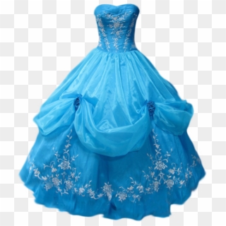 Dress Clipart Transparent Background - Ariana Grande Wearing Blue Dress, HD Png Download