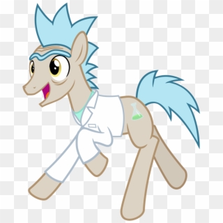 Rick And Morty Clipart Svg - Pony Rick, HD Png Download