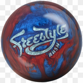 Motiv Freestyle Rush Red/blue Bowling Ball - Freestyle Motiv Ball, HD Png Download