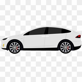 Fan-made Tesla Cars & Supercharger Cliparts - Tesla Model X Clipart, HD Png Download