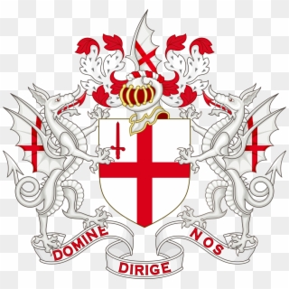 Coat Of Arms Of The City Of London - Coat Of Arms London, HD Png Download