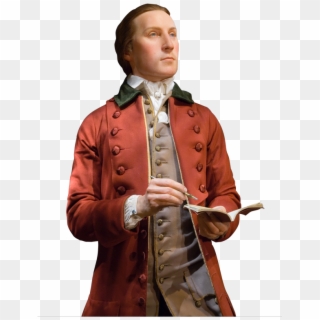 View Of George Washington As A 19-year Old Surveyor - George Washington's 3 Piece Suit, HD Png Download