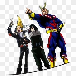 Transparent Mic, Aizawa, All Might & Nezu From The - All Mic My Hero Academia, HD Png Download