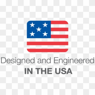 Usa Designed And Engineered - Flag Of The United States, HD Png Download