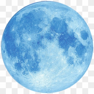 Moon Png Hd Quality - Blue Moon Png, Transparent Png