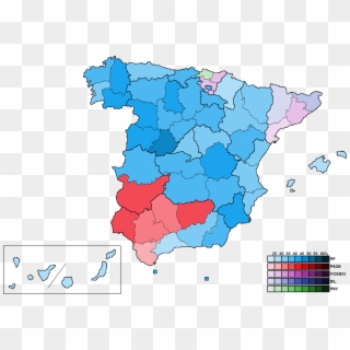 File - - 1931 Spanish Election Map, HD Png Download