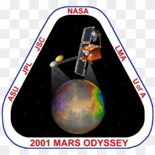 2001 Mars Odyssey - 2001 Mars Odyssey Logo, HD Png Download