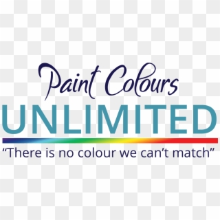 Paint Colours Unlimited - Calligraphy, HD Png Download