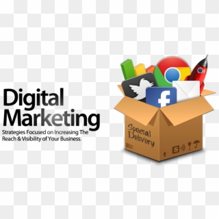 Online Marketing Png Picture - Digital Marketing 3d Png, Transparent Png