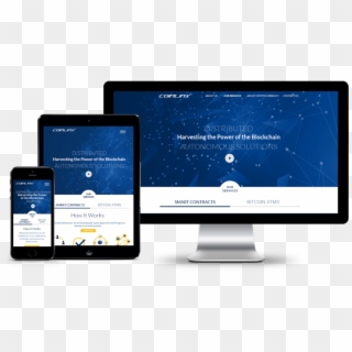 Coinlinx Responsive Web Design - Services Page Ux, HD Png Download