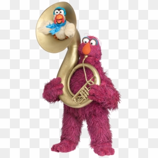 Telly Monster - Sesame Street Telly Tuba, HD Png Download