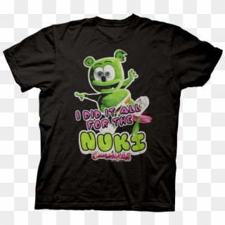 Gummibar Gummy Bear Song Nuki T-shirt Adult Shirt - T Shirt, HD Png Download
