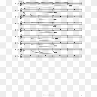 Taps Sheet Music Composed By Walter White Arr - Phantom Regiment Firebird Suite Sheets, HD Png Download