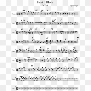 Lovely Sheet Music Billie Eilish Violin, HD Png Download