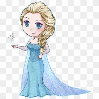 Elsa By Seika - Elsa Cartoon, HD Png Download