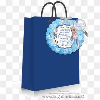 Frozen Elsa And Olaf Favor Tags [di-242ft] - 40 Birthday Favor Tags, HD Png Download