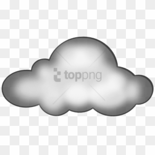 Free Png Clipart Clouds Png Image With Transparent - Dark Cloud Clipart, Png Download