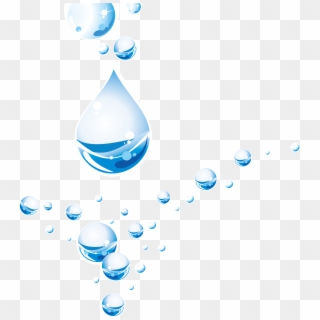 Water Bubbles Background Png - Drop, Transparent Png