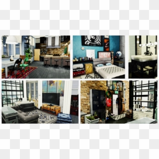 Margovivi San Myshumo Industrial Apartment Nocc This - Living Room, HD Png Download