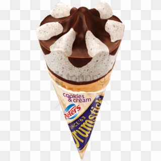 Free Png Ice Cream Cones Dessert Food - Drumstick Ice Cream Cookies And Cream, Transparent Png