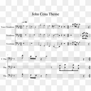 John Cena Trumpet Memes 4 By Robin - Zeze Piano Sheet Music, HD Png Download