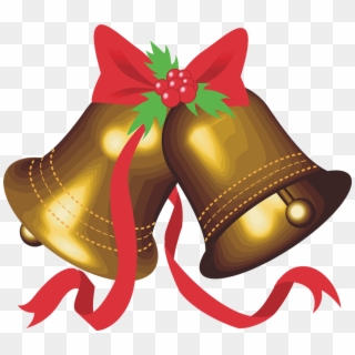Christmas Bell Transparent Png - Christmas Bells Transparent Background, Png Download