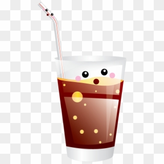 Soda Cup Png Transparent Background - Cartoon, Png Download