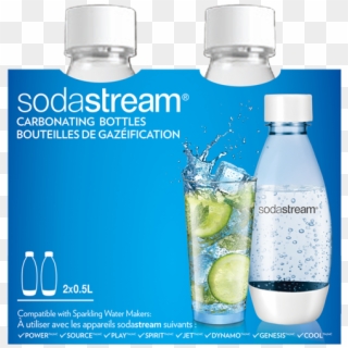 5l Fuse Bottle White 2pk - Sodastream 0.5 L Bottle, HD Png Download