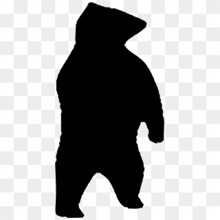 Png Transparent Bear Clipart Silhouette - Bear Silhouette Png, Png Download