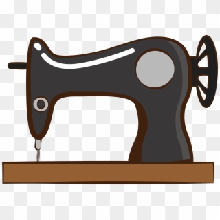 Sewing Machine Retro Clothes Cartoon Png And Vector, Transparent Png