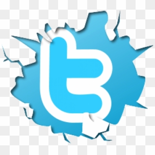 Follow Booksbyjason On Twitter - Twitter Broken Logo Png, Transparent Png