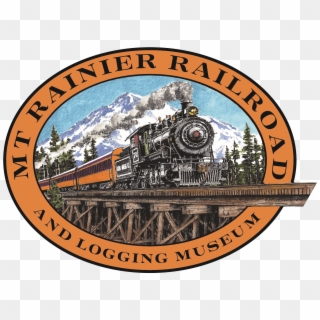 Mount Rainier Logo - Mt Rainier Scenic Railroad Logo, HD Png Download