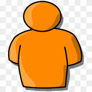 People Clipart Orange - Clipart Person, HD Png Download